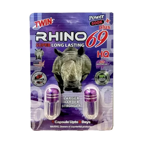 Viên Uống Tăng Hỗ Trợ Kéo Dài Thời Gian Rhino 69