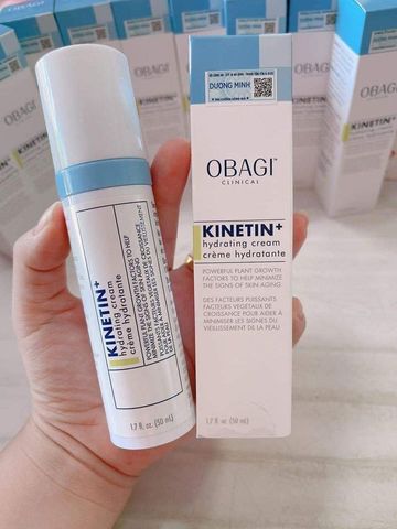 Kem Dưỡng Ẩm Obagi Kinetin Clinical 50ml - Phục Hồi, Làm Dịu Da Khô Nhạy Cảm, Giảm Nếp Nhăn, Chất Lượng Mỹ