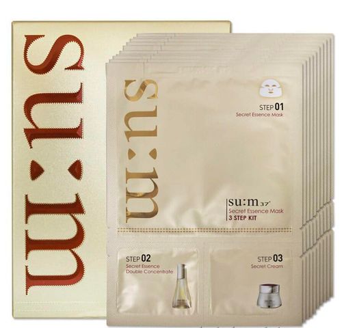 Combo 5 miếng mặt nạ nước thần Sum Secret Essence Mask 3 Step