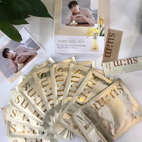 Combo 5 miếng mặt nạ nước thần Sum Secret Essence Mask 3 Step