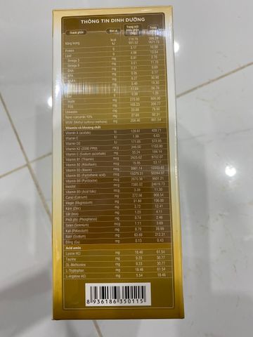 Ovisure Gold - Sữa Hạt Hỗ Trợ Xương Khớp Chính Hãng Hộp giấy 360Gr