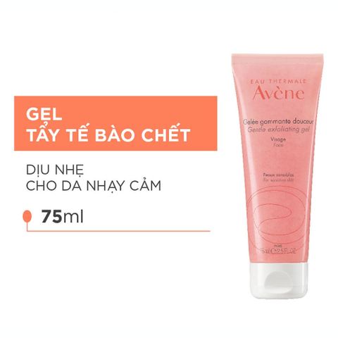 Tẩy Tế Bào Chết Avene Gentle Exfoliating Gel 75mL Cho Da Nhạy Cảm