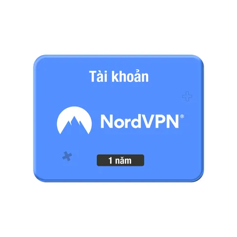 Tài khoản NordVPN (12 tháng) Bảo hành 100%