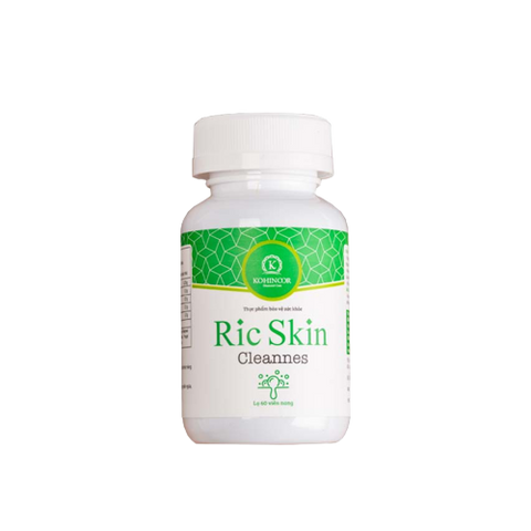 Viên Uống Ric Skin Cleannes Giúp Giảm Mụn Đẹp Da