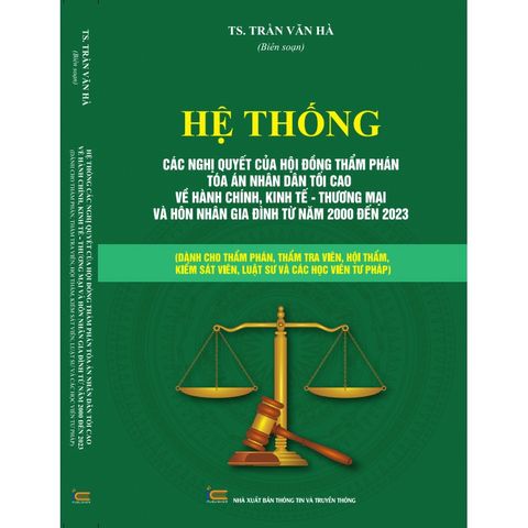 Combo Hệ Thống Các Nghị Quyết Của Hội Đồng Thẩm Phán TAND Tối Cao