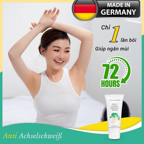 Kem Khử Mùi Hôi Nách Sanct Bernhard Anti Achsels Chweiss Creme - Hỗ Trợ Loại Bỏ Mùi Hôi, Thiên Nhiên, Dung Tích 100ml
