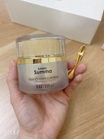 Bộ kem dưỡng ẩm tái tạo da Sum:37 Losec Summa Elixir - Dưỡng sáng mịn, cấp ẩm, phục hồi da mềm mại 60ml