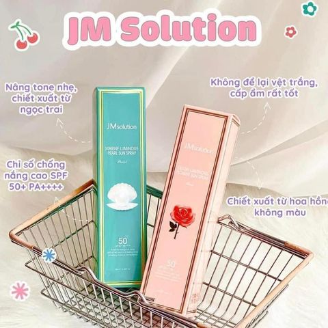 Xịt Chống Nắng Toàn Thân Hàn Quốc SPF 50/PA++++ JM Solution - Bảo Vệ Da Mặt và Body, Thẩm Thấu Nhanh, Không Nhờn Rít