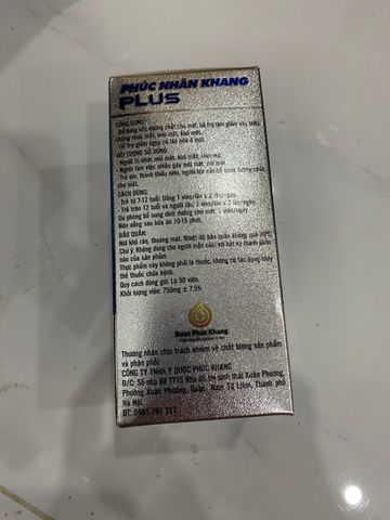 Phúc nhãn khang plus - Hỗ trợ bảo vệ mắt, giúp mắt sáng khỏe