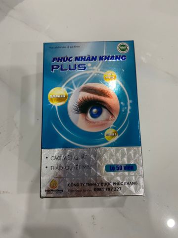 Phúc nhãn khang plus - Hỗ trợ bảo vệ mắt, giúp mắt sáng khỏe