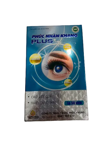 Phúc nhãn khang plus - Hỗ trợ bảo vệ mắt, giúp mắt sáng khỏe