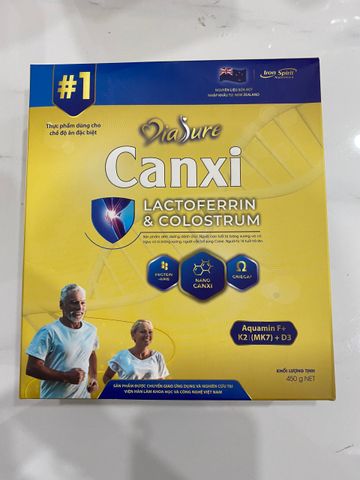 Diasure Canxi Hỗ Trợ Bảo Vệ hệ thống xương khớp Hộp Giấy 450g