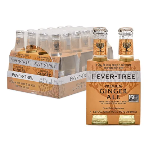 Fever Tree Premium Ginger Ale Tonic - Thùng 24 Chai