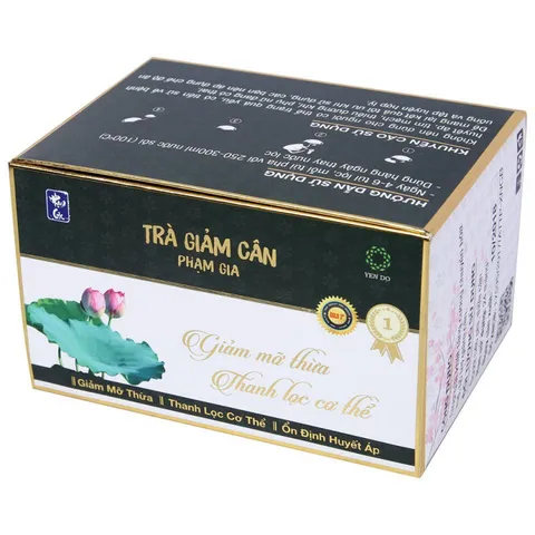 Trà Giảm Cân Phạm Gia Gold 3+ (40 Túi) Giúp Da Sáng Dáng Xinh