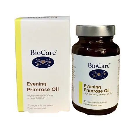 Tinh dầu hoa anh thảo hỗ trợ cân bằng nội tiết Biocare Anh Quốc
