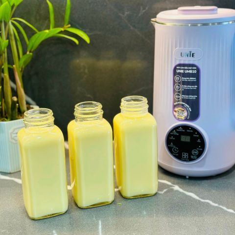 Máy Làm Sữa Hạt Mini UNIE UMB10 - Đa Năng 8 Chức Năng, Dung Tích 1000ml, Thiết Kế Sang Trọng, Hàng Chính Hãng