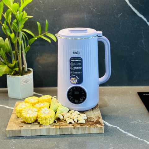 Máy Làm Sữa Hạt Mini UNIE UMB10 - Đa Năng 8 Chức Năng, Dung Tích 1000ml, Thiết Kế Sang Trọng, Hàng Chính Hãng