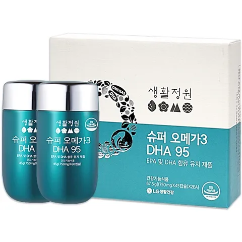 Viên uống bổ sung Omega 3 và DHA của LG Ohui Hàn Quốc hộp 90 viên