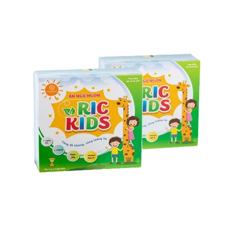 Ăn Ngon Ngủ Ngon Ric Kids Kohinoor Giúp Tăng Đề Kháng Cho Bé