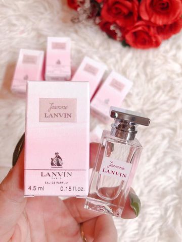 Nước hoa nữ Lanvin Jeanne EDP trẻ trung tươi mới lọ mini