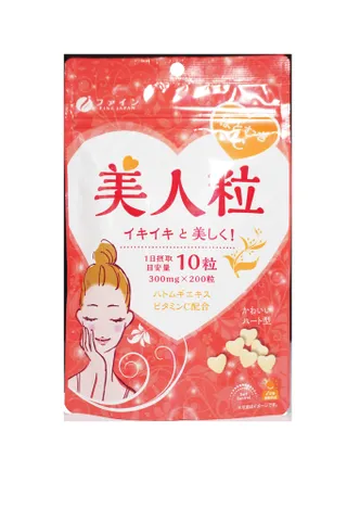 Viên Uống Trắng Da Hatomugi & Vitamin C Nhật Bản - Fine Japan