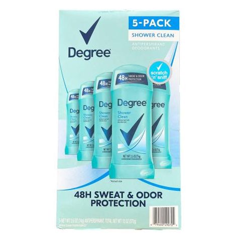 Set 5 Lăn khử mùi Degree Nữ Shower Clean 74g Hàng Nhập Mỹ