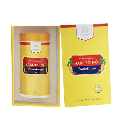 Sâm Tố Nữ Puecolazen 120 Viên Chính Hãng Kohinoor