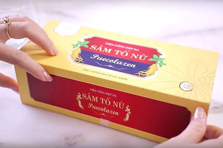 Sâm Tố Nữ Puecolazen Hộp 45 Viên Chính Hãng Kohinoor