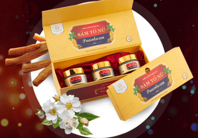 Combo Viên Uống Đẹp Da Sâm Tố Nữ Puecolazen Plus - Hỗ Trợ Cải Thiện Da Sáng Mịn Và Cân Bằng Nội Tiết Tố (2 Hộp)