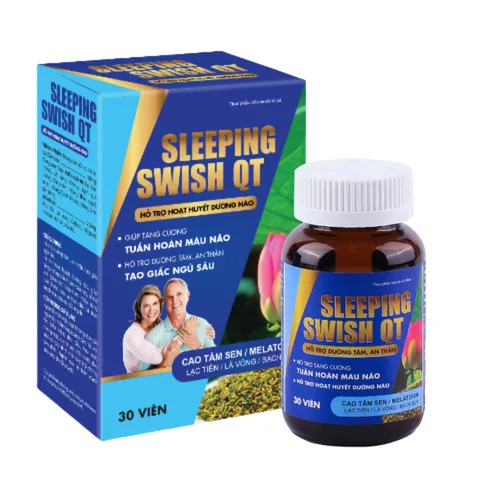 Sleeping Swish - Viên uống hỗ trợ dưỡng tâm, an thần, ngủ ngon