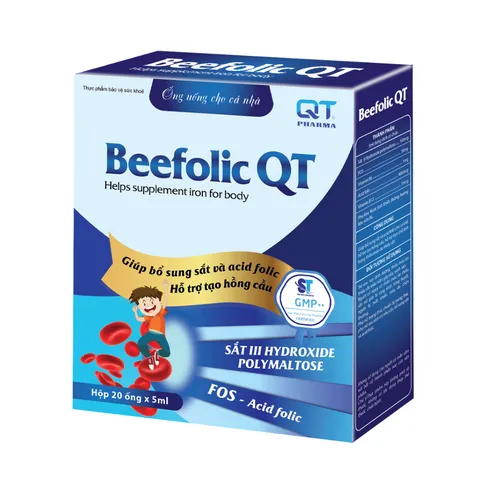BeeFolic - Siro bổ sung sắt, acid folic cho cơ thể