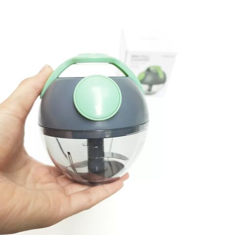 Dụng Cụ Xay Hành Tỏi Mini Lock&Lock CKS327 - Xay Rau Củ & Thịt Nạc, Thiết Kế Gọn Nhẹ, Lưỡi Dao Thép Không Gỉ 170ml