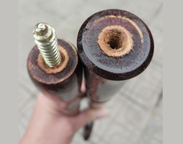 Gậy chống cho người già DAICAT - Batoong gỗ tự nhiên đầu rồng, vững chắc, hỗ trợ di chuyển, nhẹ nhàng và chống trơn trượt