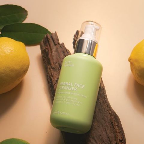 Sữa Rửa Mặt Enzyme Thảo Dược Dr.D - Cleanser Dưỡng Da Dịu Nhẹ, Không Sulfate, Phù Hợp Mọi Loại Da, Giảm Mụn, Trắng Sáng Da