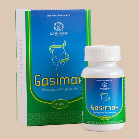 Viên Uống Hỗ Trợ Giảm Cân Gasimax Chính Hãng Kohinoor