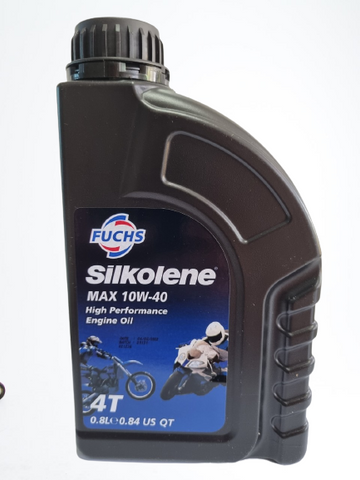 Dầu nhớt nhập khẩu Fuchs Silkolene Max 10W40 dung tích 0,8L