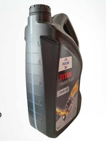 Dầu nhớt nhập khẩu fuchs titan truck plus 15W40 dung tích 4L