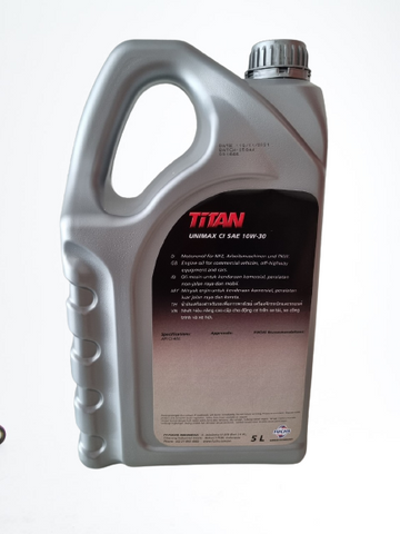 Dầu nhớt nhập khẩu fuchs titan unimax ci 10W30 dung tích 5L