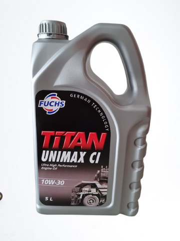 Dầu nhớt nhập khẩu fuchs titan unimax ci 10W30 dung tích 5L
