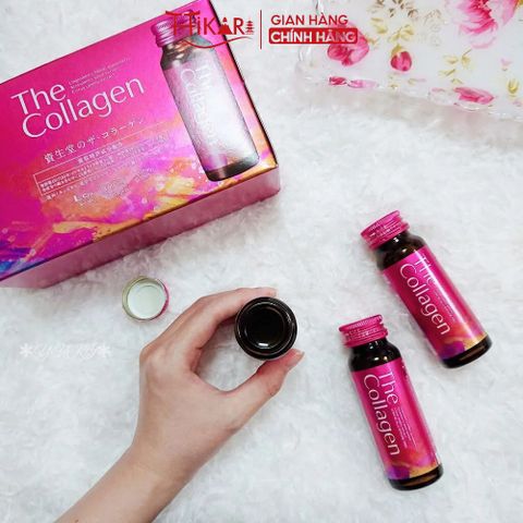 The Collagen Shiseido dạng nước Nhật Bản-Hàng chính hãng có tem phụ