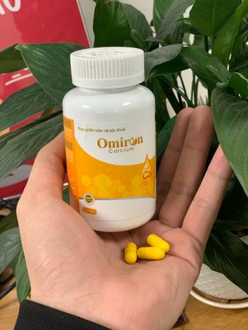 Viên Uống Omiron Calcium Hỗ Trợ Tăng Chiều Cao Hộp 20 Viên