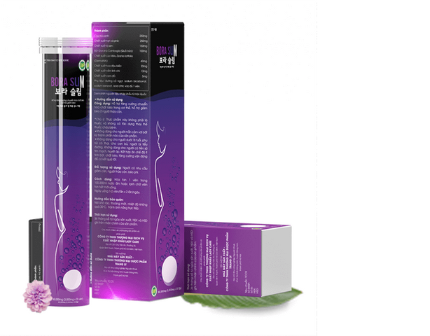 Viên sủi Bora Slim Hỗ Trợ Giảm Cân Với Công Nghệ Đến Từ Hàn Quốc