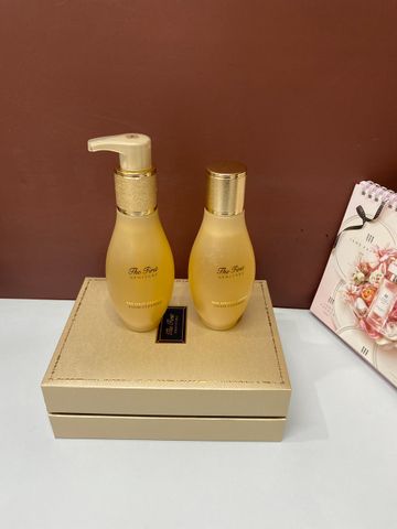 Set Sữa Rửa Mặt OHui The First 400ml - Tái Sinh Da, Mua 1 Tặng 1, Chứa Tinh Chất Vàng, Phù Hợp Với Mọi Loại Da