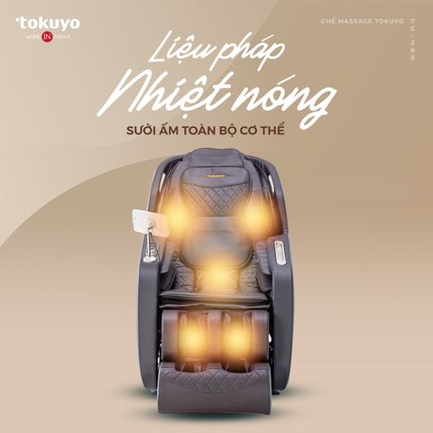 Ghế Massage Toàn Thân Tokuyo TC-368 Cho Người Đau Xương Khớp