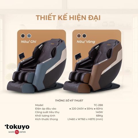 Ghế Massage Toàn Thân Tokuyo TC-399 Hỗ Trợ Giấc Ngủ