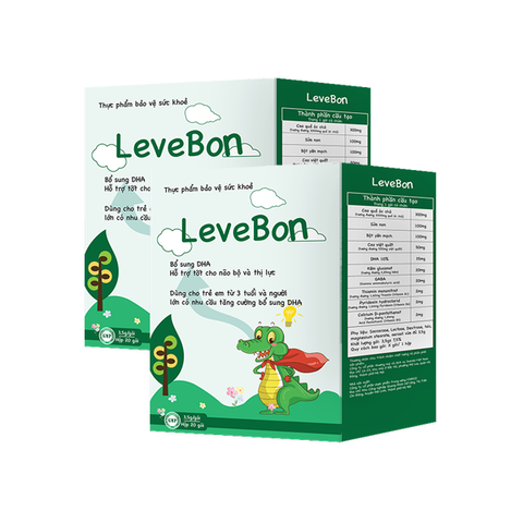 Cốm Trí Não Levebon – hỗ trợ tốt cho não bộ & thị lực Cho Trẻ Em
