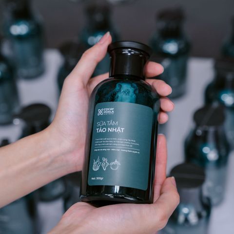 CoCayHoaLa Sữa Tắm Tảo Nhật 300g Giúp Dưỡng Trắng da