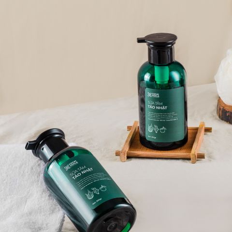 CoCayHoaLa Sữa Tắm Tảo Nhật 300g Giúp Dưỡng Trắng da