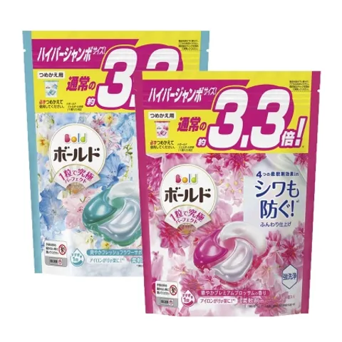 Viên giặt xả Gel Ball 4D Nhật Bản túi 36 viên