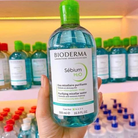 [Mẫu Mới] Nước Tẩy Trang Bioderma Créaline H2O 500ml chính hãng Pháp
